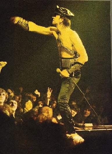 Halford on stage then...